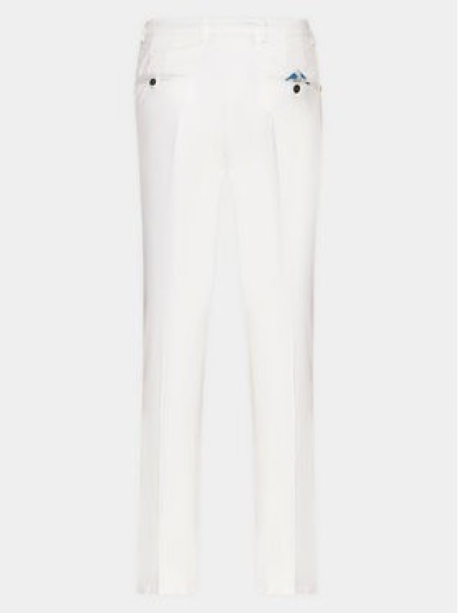 Manuel Ritz Spodnie materiałowe 3432P1418T 233420 Biały Regular Fit