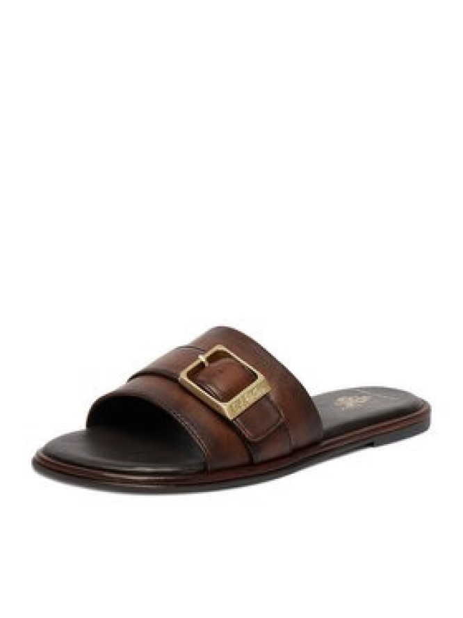 U.S. Polo Assn. Klapki EO-TEMPE001W/6L1 Brązowy ciemny