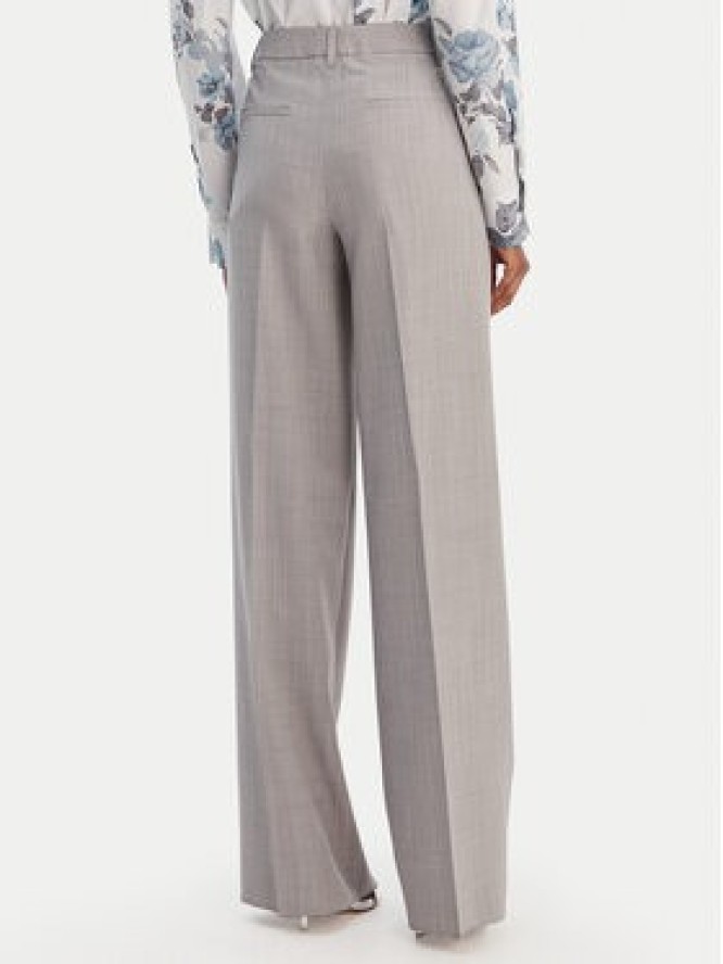 Marella Spodnie materiałowe Giunchi 2613131101 Szary Straight Fit