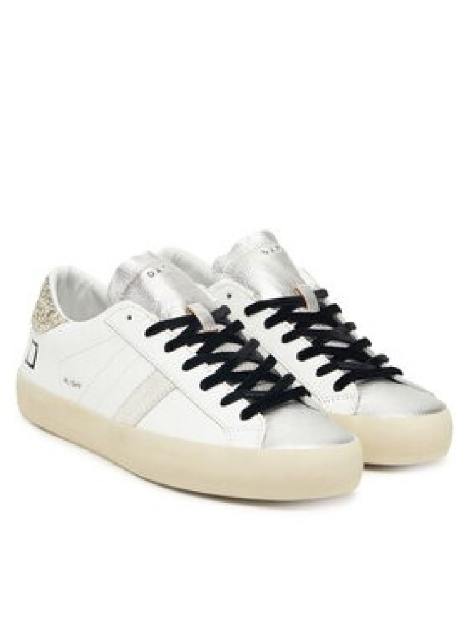 D.A.T.E. Sneakersy Hill Low Shiny W431-HL-SH Biały