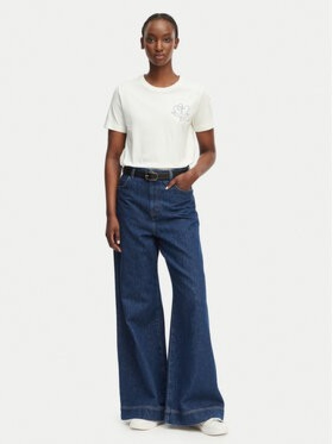 Gant T-Shirt 4201440 Biały Regular Fit