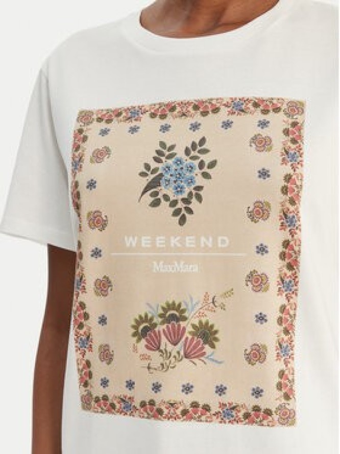Weekend Max Mara T-Shirt Pantera 2615971032 Biały Regular Fit