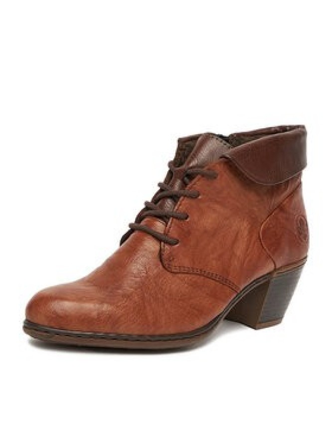 Rieker Trzewiki Y2131-22 Brązowy