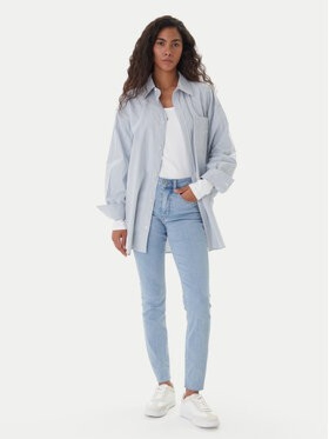 Calvin Klein Jeans Jeansy LV047E617G Niebieski Skinny Fit