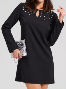 Sukienka mini - czarny