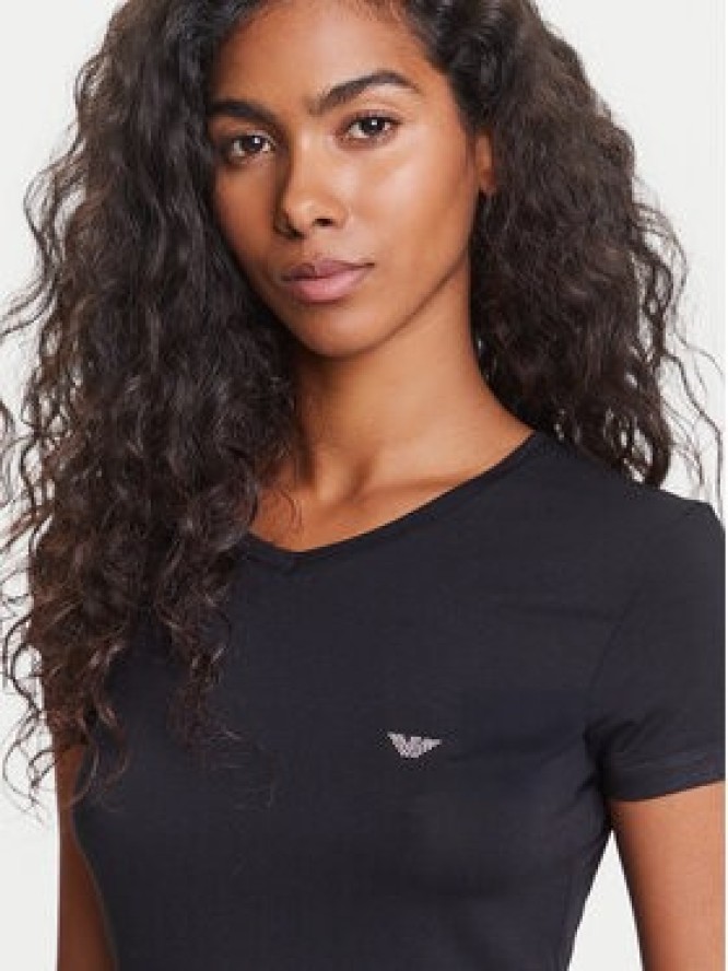 Emporio Armani Underwear T-Shirt EW000409 AF10889 UC001 Czarny Regular Fit