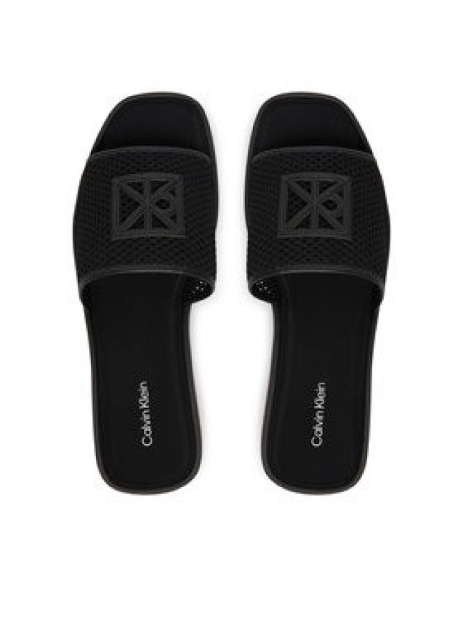 Calvin Klein Klapki Amelia HW0HW02877 Czarny