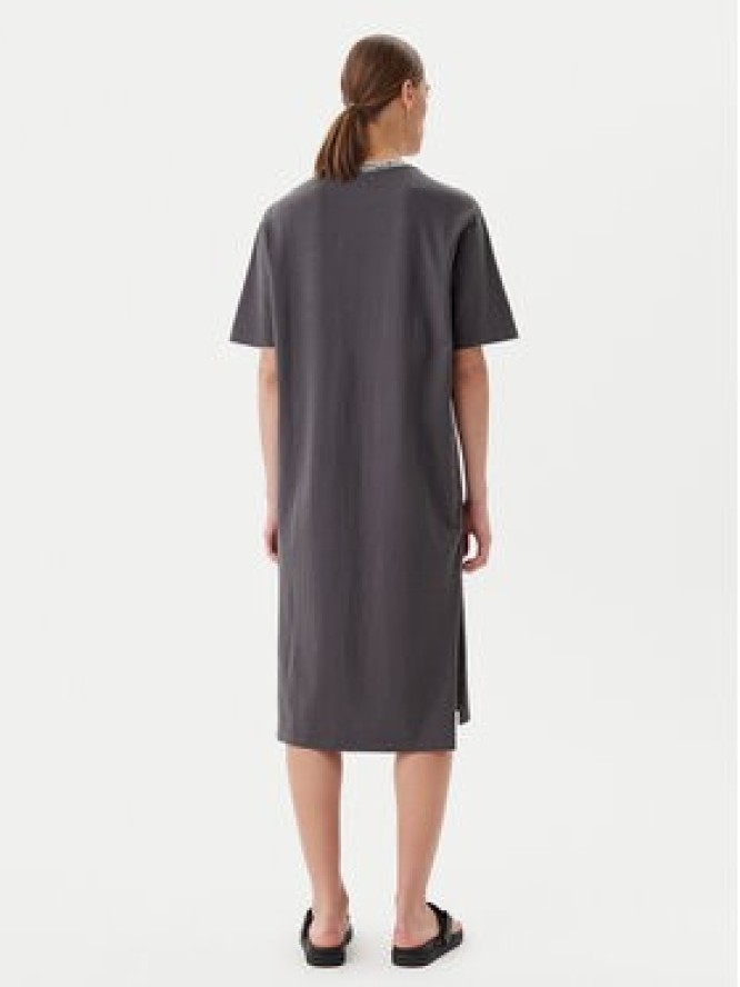 Quiksilver Sukienka codzienna EQWKD03035 Szary Relaxed Fit