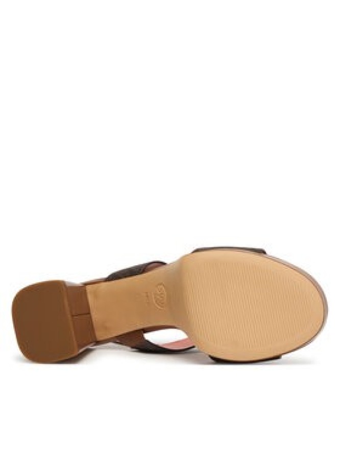 MICHAEL Michael Kors Sandały Erin Platform 40S6ERHS1B Brązowy