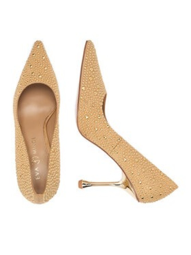 Eva Minge Szpilki EO-SIAN-1797-181 Złoty