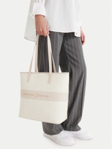 Beverly Hills Polo Club Torebka EO-BHPC-L-012-09 Écru