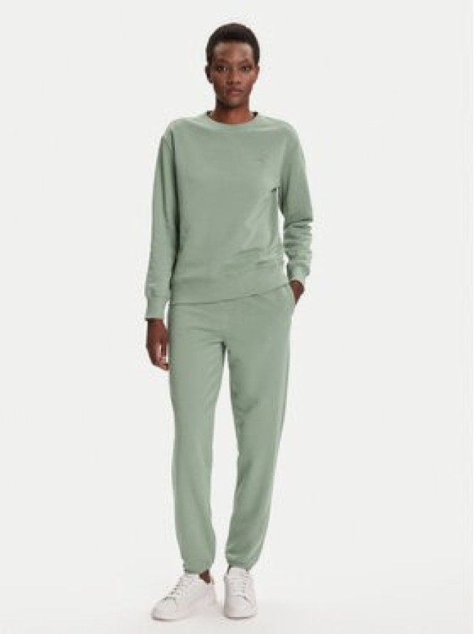 Gant Bluza Shield 4201414 Zielony Relaxed Fit