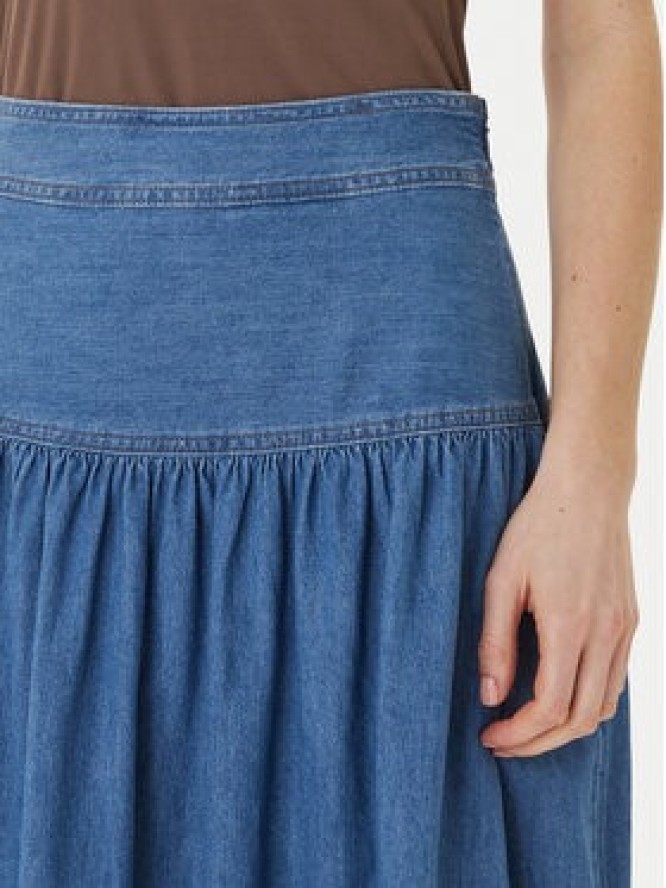 ONLY Spódnica jeansowa Sevigny 15364687 Niebieski Regular Fit