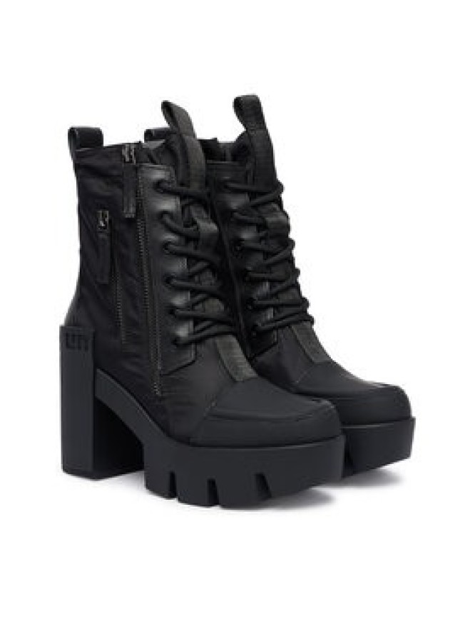 United Nude Botki Grip Cap Mid 1103101201 Czarny