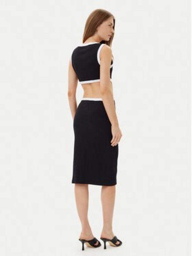 Liu Jo Sukienka letnia VA5043 J4822 Czarny Regular Fit