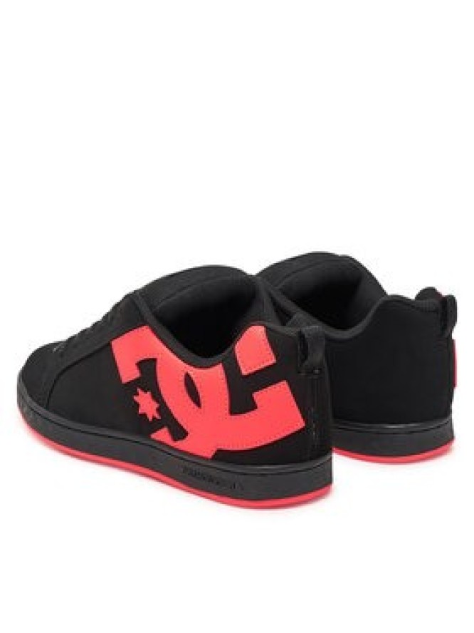 DC Shoes Sneakersy COURT GRAFFIK 300678-BHP Czarny
