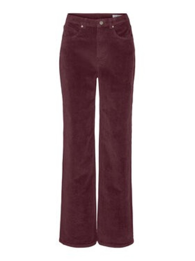 Vero Moda Spodnie materiałowe Tessa 10315350 Fioletowy Wide Leg