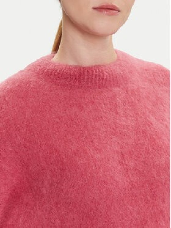 Dixie Sweter M277Y101A Różowy Relaxed Fit