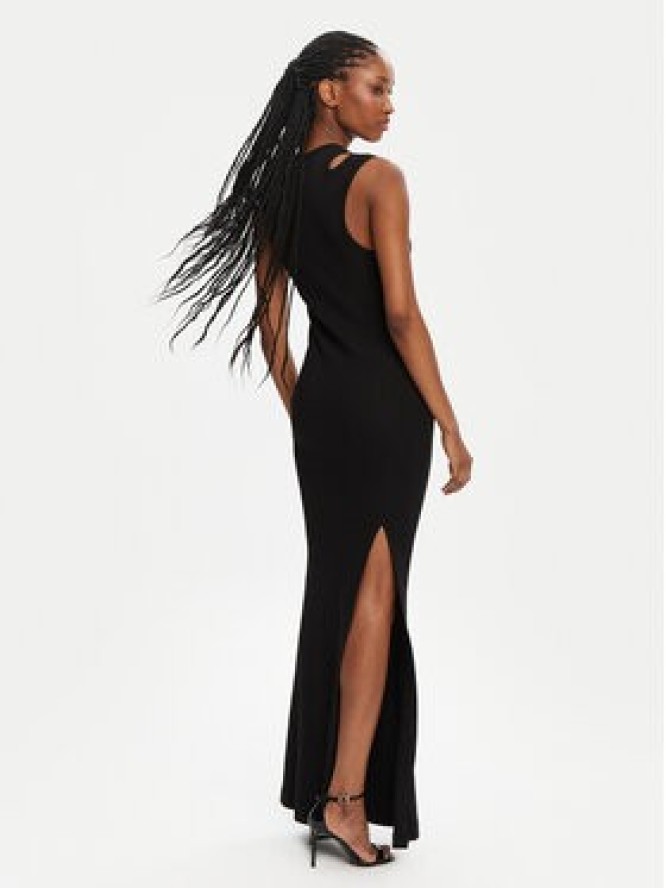 Versace Jeans Couture Sukienka letnia 78HAO973 Czarny Slim Fit