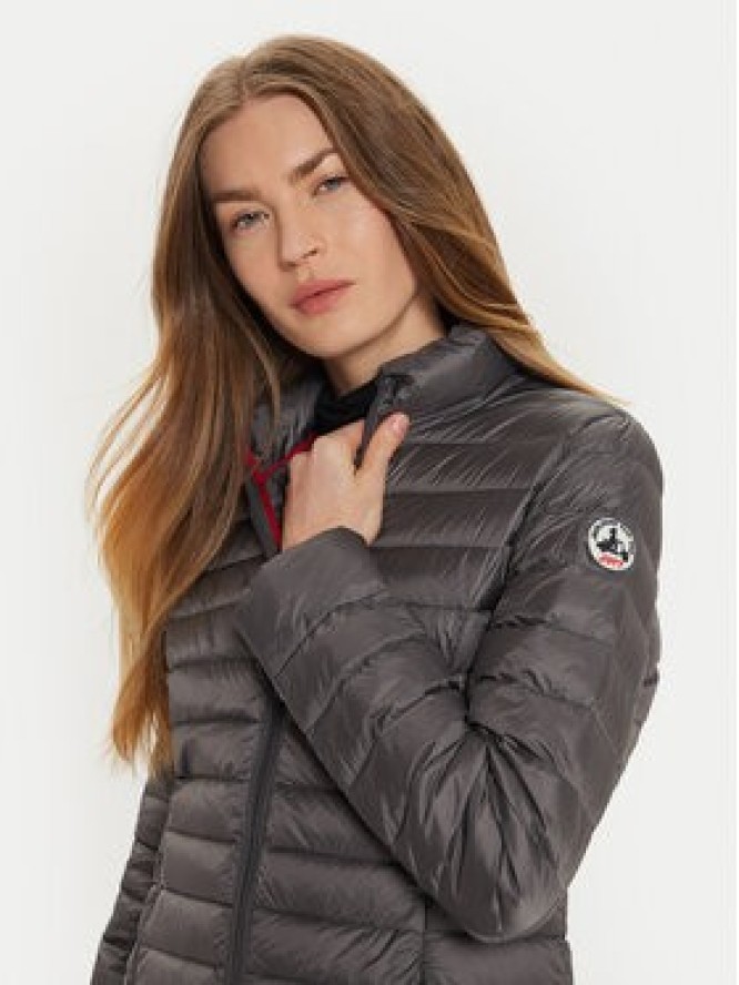 Jott Kurtka puchowa Cha P000WDOW02 Szary Slim Fit