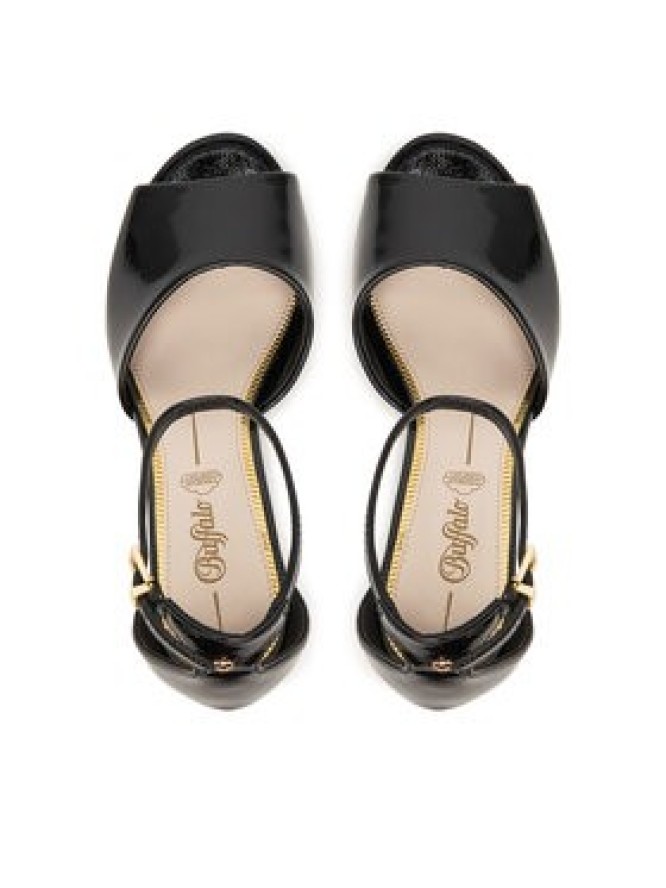 Buffalo Sandały Jessie Neat 1291668 Czarny