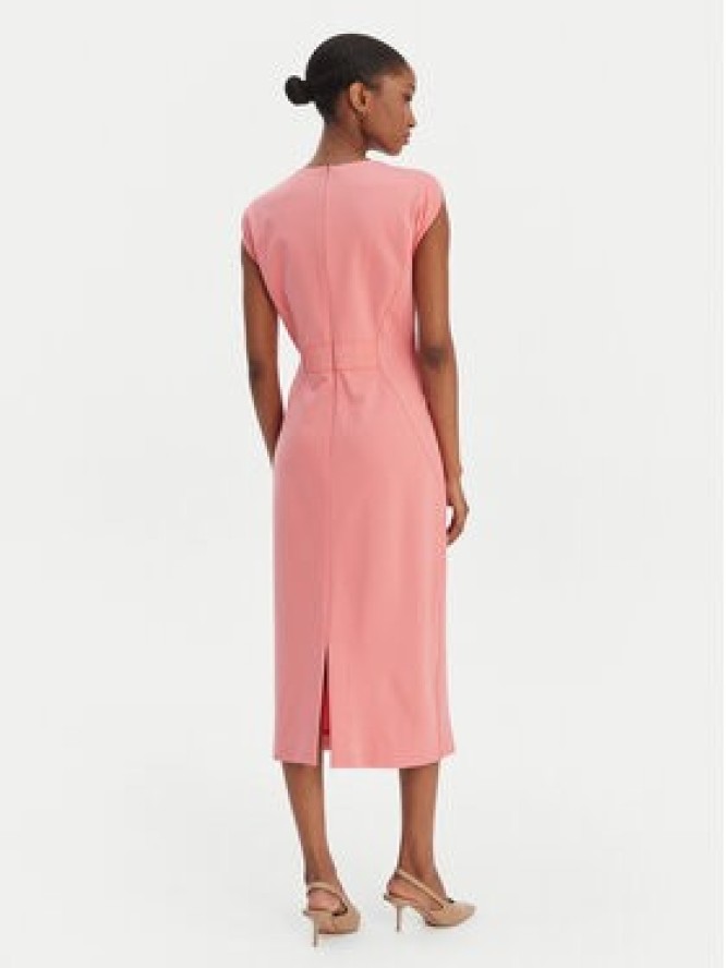 BOSS Sukienka koktajlowa Detira 50551898 Różowy Slim Fit