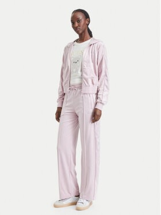 Guess Spodnie dresowe V6BB10 K6303 Różowy jasny Regular Fit