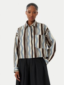 Weekend Max Mara Koszula Ragtime 2515111112 Niebieski Regular Fit