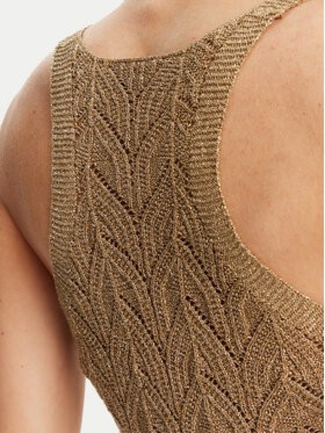 TWINSET Top 251TT3195 Beżowy Slim Fit