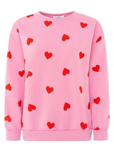 Zwillingsherz Bluza w kolorze jasnoróżowym rozmiar: S