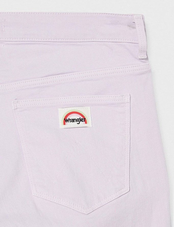 SPODNIE DAMSKIE WRANGLER FLARE LAVENDER HAZE W233MHP14 112127853