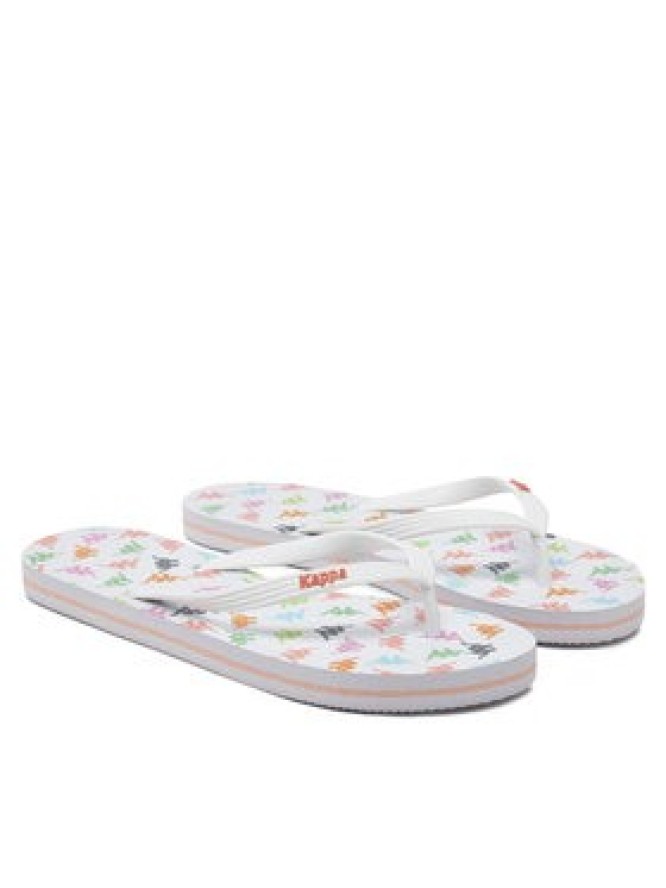 Kappa Japonki 351C22W White - Pink Coral - Pink Fuchsia Kolorowy