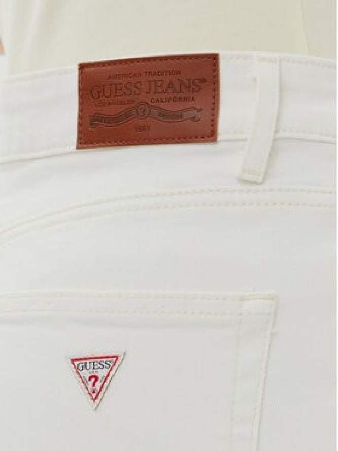 Guess Jeans Jeansy W5GA92 D5O01 Beżowy Skinny Fit