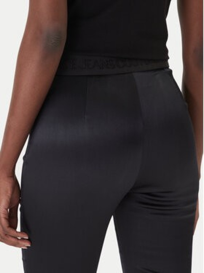 Versace Jeans Couture Spodnie materiałowe 80HAC1A7 N0640 Czarny Flare Fit