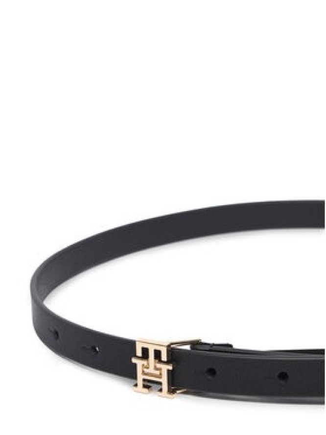 Tommy Hilfiger Pasek Th Logo 1.5 AW0AW18275 Czarny