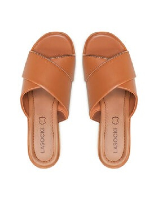 Lasocki Klapki ARC-2289-03 Brązowy