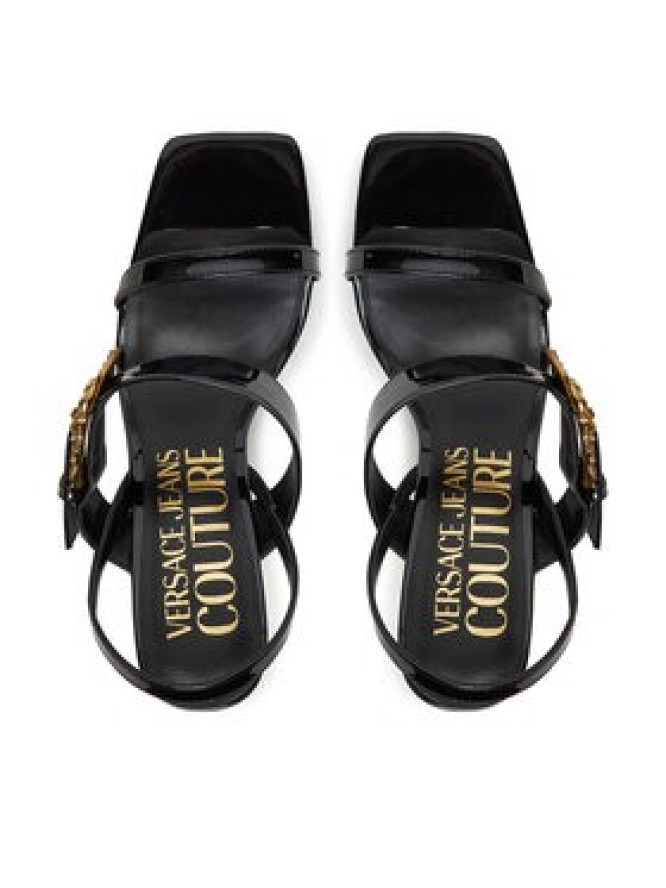 Versace Jeans Couture Sandały 78VA3S71 Czarny