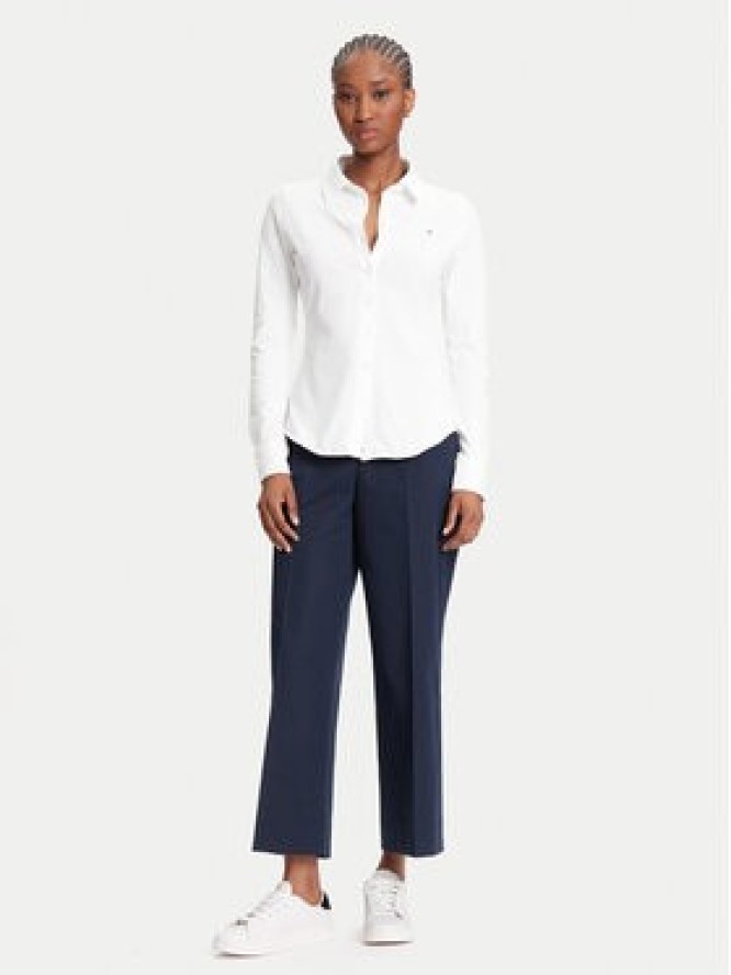 Tommy Hilfiger Koszula 1985 WW0WW43528 Écru Slim Fit