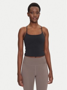 Girlfriend Collective Top Float Willa 1031 Czarny Slim Fit