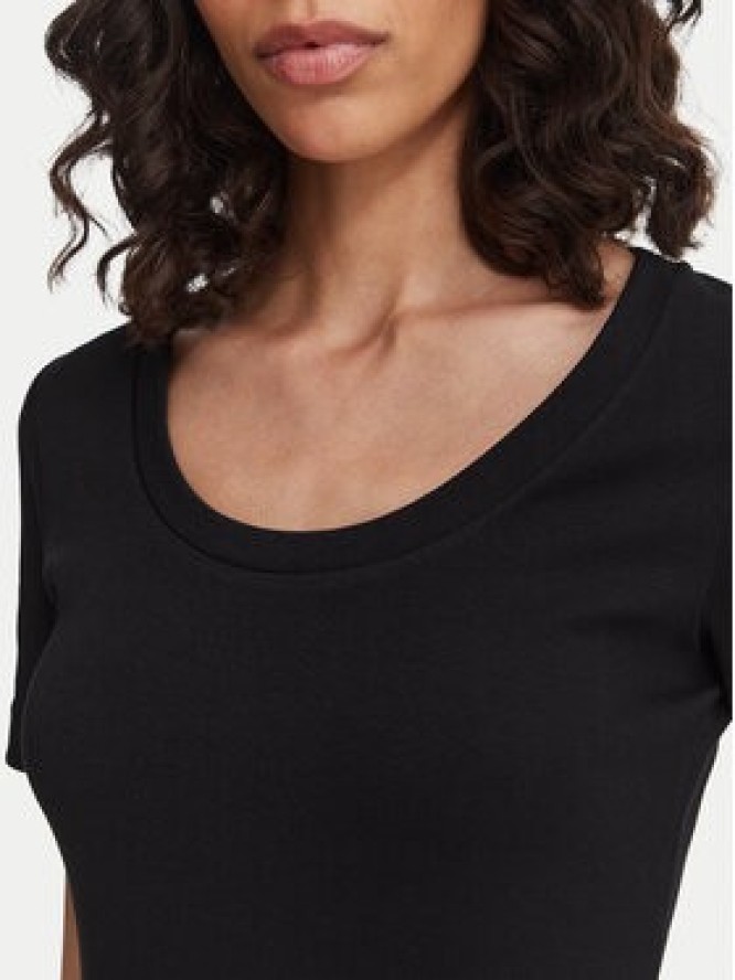Weekend Max Mara T-Shirt Multij 2625946031 Czarny Regular Fit