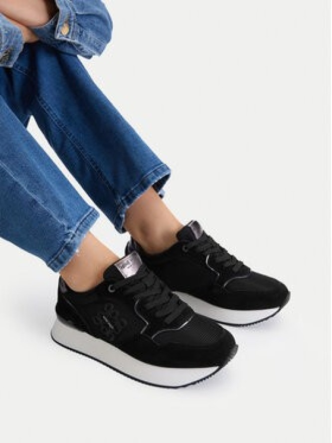 Nine West Sneakersy EO-H24049 Czarny