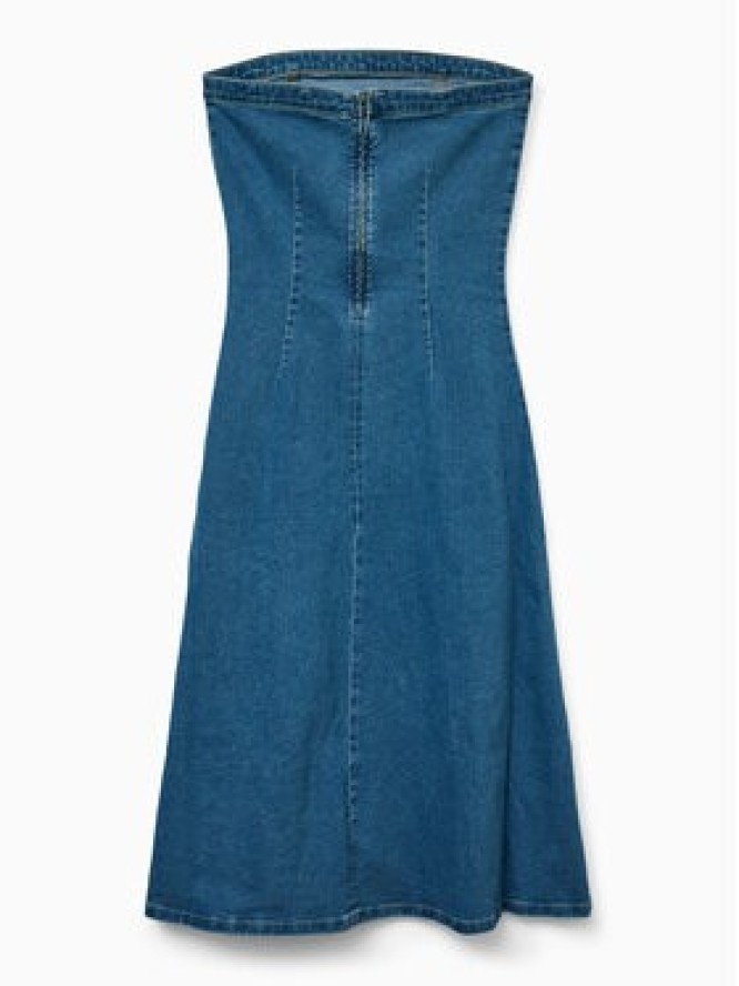 Vero Moda Sukienka jeansowa Ailey 10328202 Niebieski Regular Fit