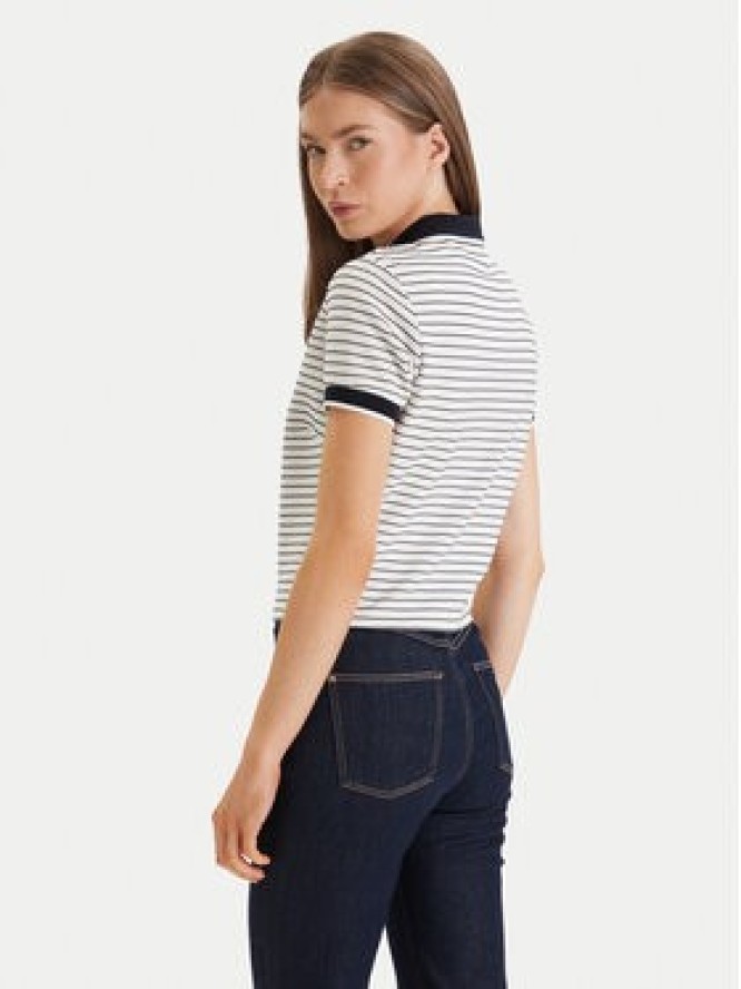 Guess Polo W6GP17 K2946 Biały Regular Fit