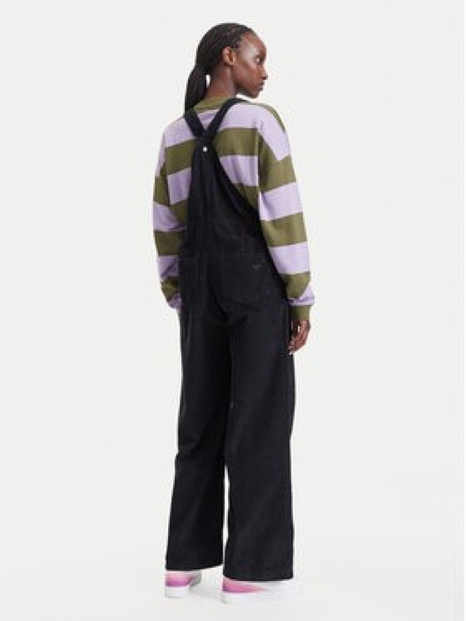 Roxy Ogrodniczki Trailblazer Overall ERJWO03022 Czarny Regular Fit