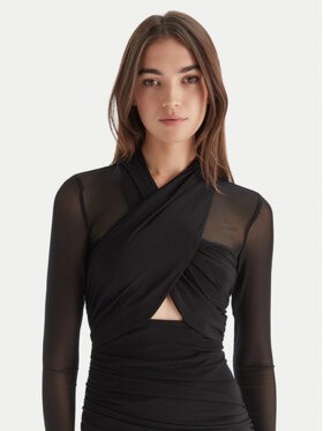 Bardot Sukienka wieczorowa Veria 59987DB Czarny Slim Fit