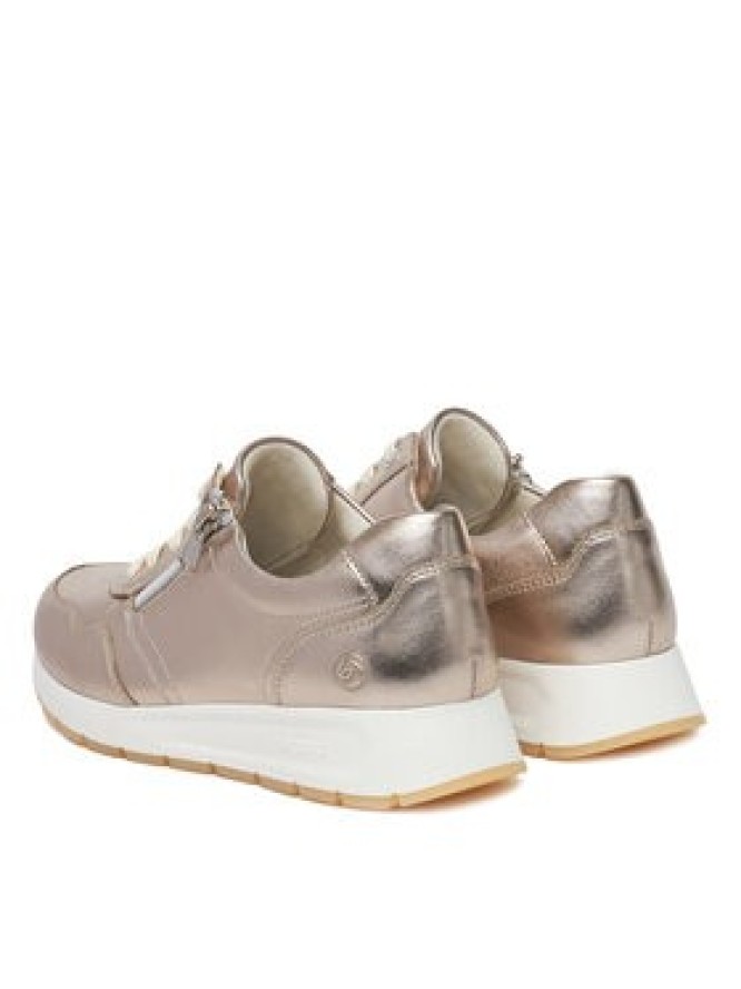 Remonte Sneakersy D2G01-90 Złoty