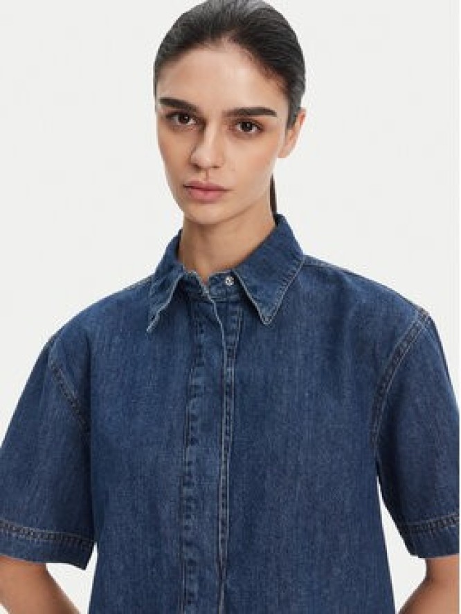 French Connection Koszula jeansowa 72NZD Niebieski Regular Fit