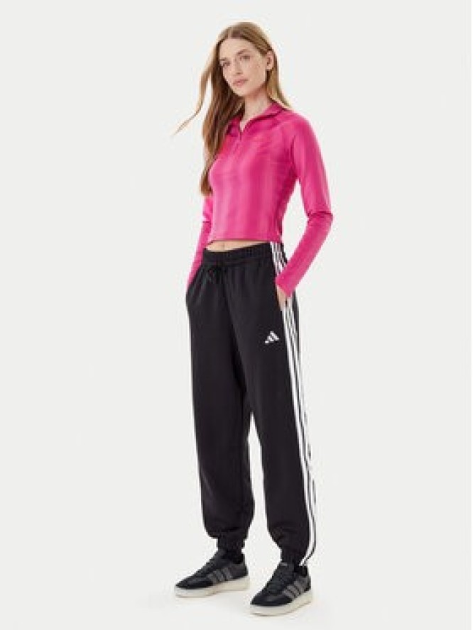 adidas Bluza Half-Zip Graphic Football JW3638 Różowy Regular Fit