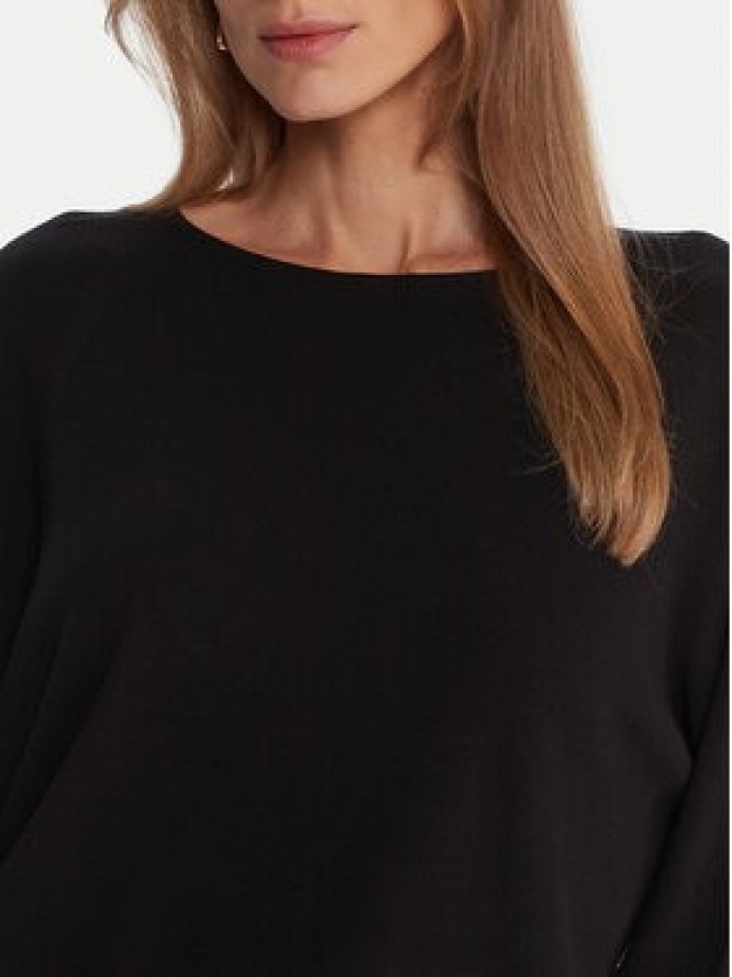 Kontatto Sweter 3M0820C Czarny Regular Fit