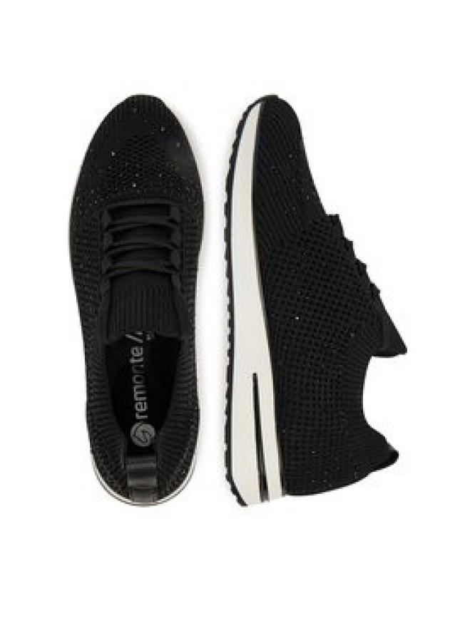 Remonte Sneakersy D1G12-00 Czarny